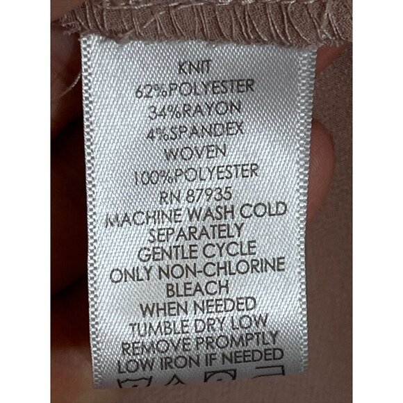 Logo Sweater M Pink Cardigan Swiss Dot Feminine Ballerina Neutral Casual Girly - Picture 11 of 12